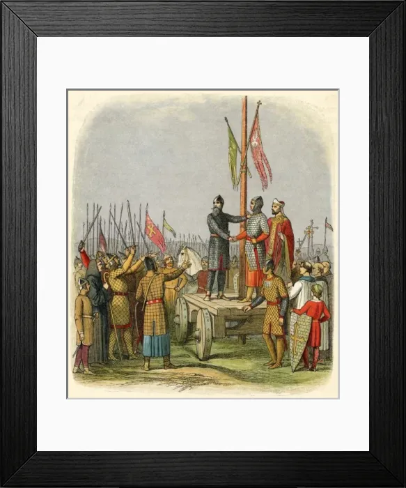 Framed Print : Battle of Standard / 1138 Framed Print : Battle of Standard / 1138