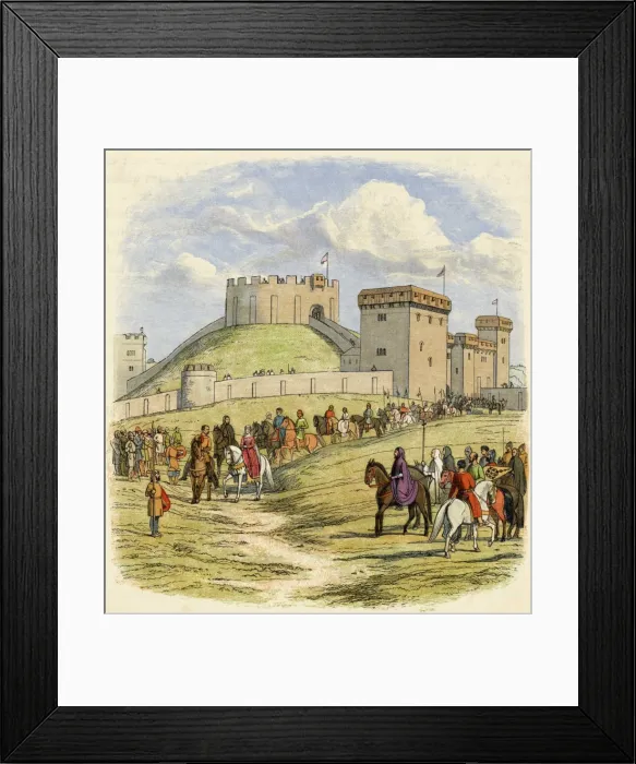 Framed Print : Matilda Leaves Arundel Framed Print : Matilda Leaves Arundel
