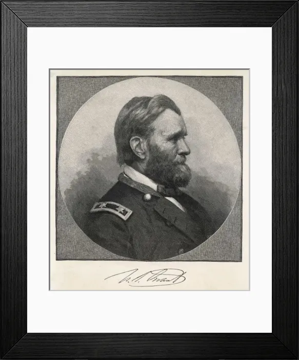 Framed Print : Ulyssess Grant / Century Framed Print : Ulyssess Grant / Century