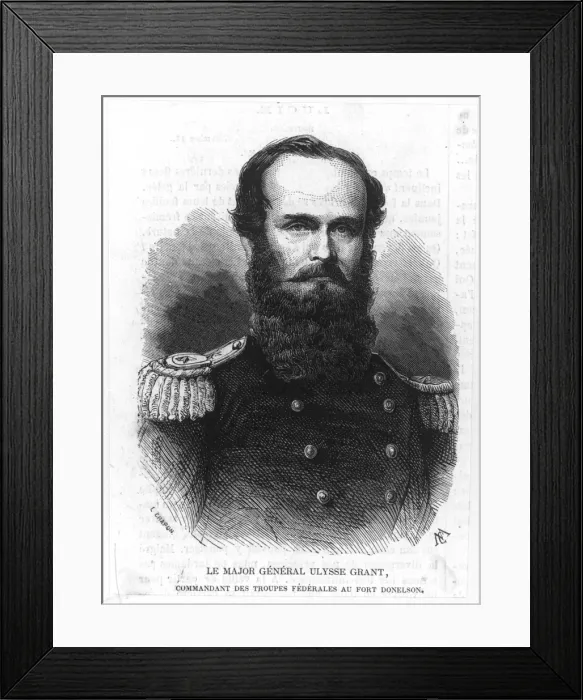 Framed Print : Ulyssess Grant / Chapon Framed Print : Ulyssess Grant / Chapon