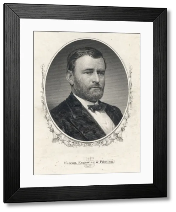 Framed Print : Ulyssess Grant / Bureau Framed Print : Ulyssess Grant / Bureau