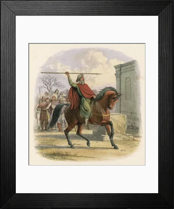 Framed Print : Coifi Profanes Idols Framed Print : Coifi Profanes Idols