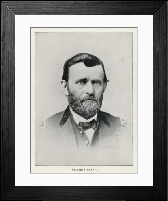 Framed Print : Ulyssess Grant / Photo Framed Print : Ulyssess Grant / Photo