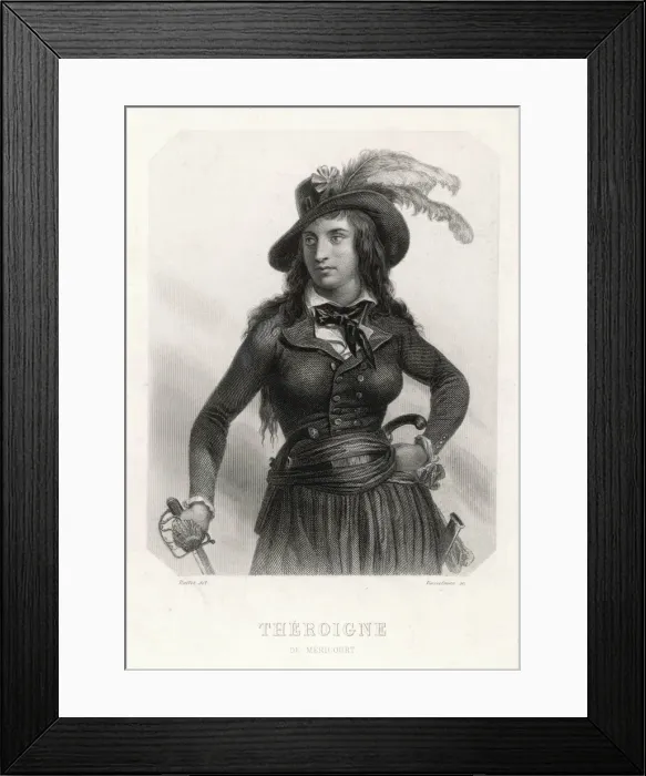 Framed Print : Theroigne De Mericourt Framed Print : Theroigne De Mericourt