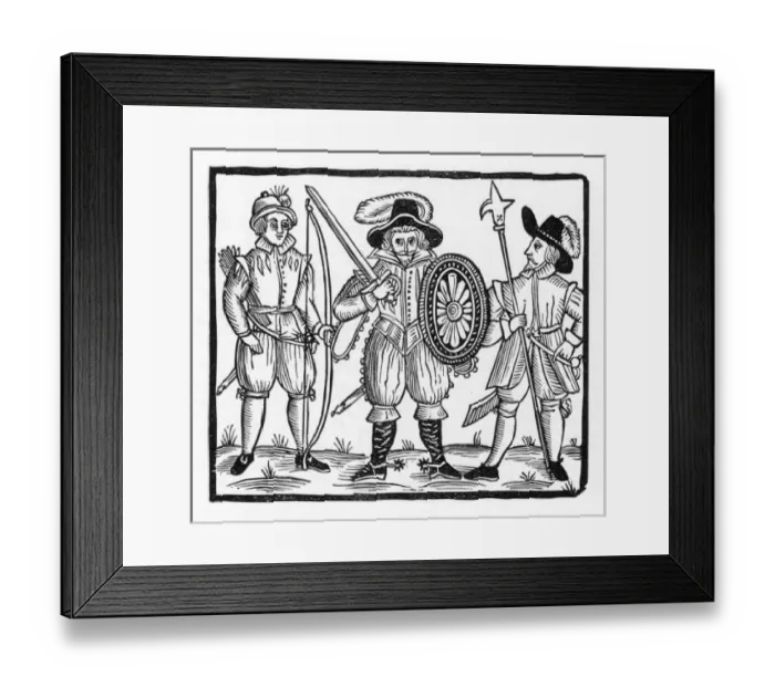 Framed Print : Robin Hood (Roxburghe) Framed Print : Robin Hood (Roxburghe)