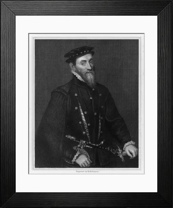 Framed Print : Sir T Gresham / Robinson Framed Print : Sir T Gresham / Robinson