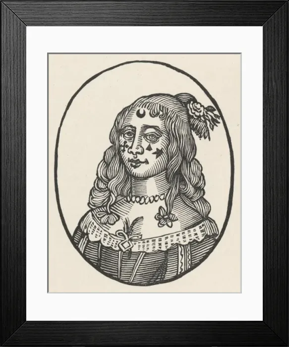 Framed Print : Beauty Spots C17