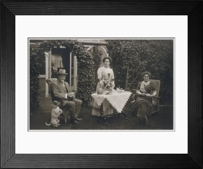 Framed Print : Edwardian Afternoon Tea Framed Print : Edwardian Afternoon Tea