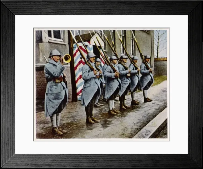 Framed Print : Allies Occupy Germany