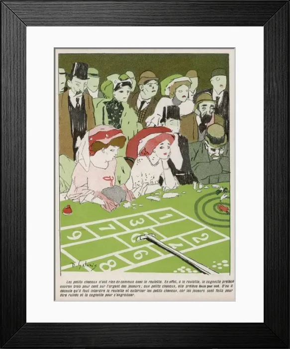 Framed Print : SALLE DE 30 & 40, C1900 Framed Print : SALLE DE 30 & 40, C1900