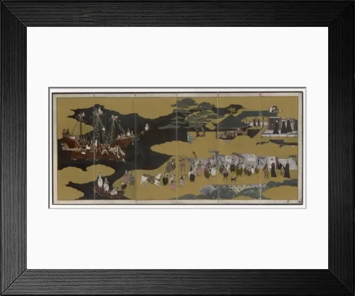 Framed Print : Portuguese in Japan Framed Print : Portuguese in Japan