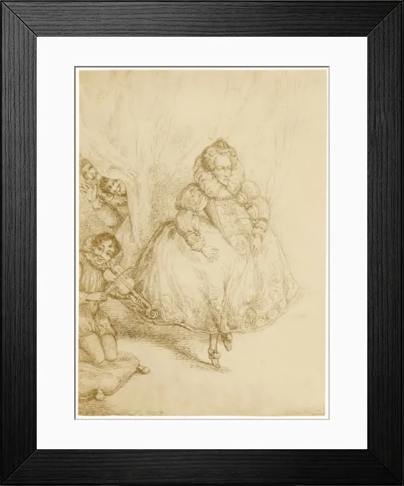 Framed Print : Elizabeth I Dancing Framed Print : Elizabeth I Dancing