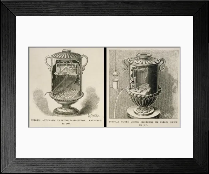 Framed Print : Heros Water Dispenser Framed Print : Heros Water Dispenser