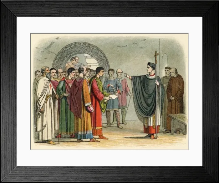 Framed Print : Becket  /  Constition  /  1164