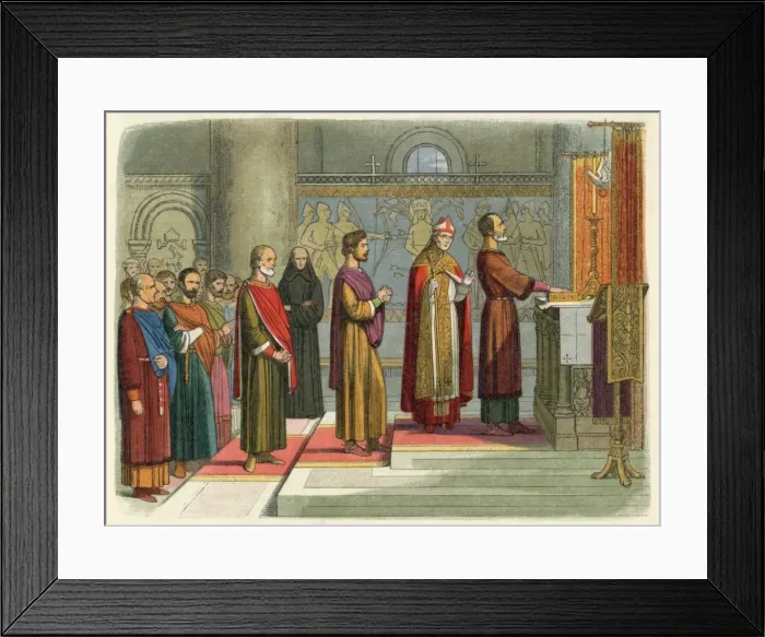 Framed Print : Barons Oath at Bury Framed Print : Barons Oath at Bury