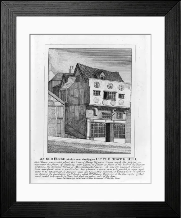 Framed Print : 16th Century Town House Framed Print : 16th Century Town House