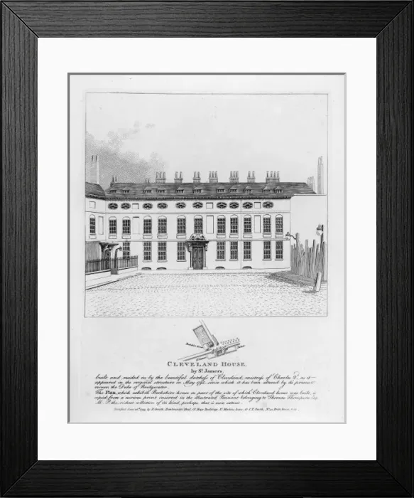 Framed Print : Cleveland House, London Framed Print : Cleveland House, London