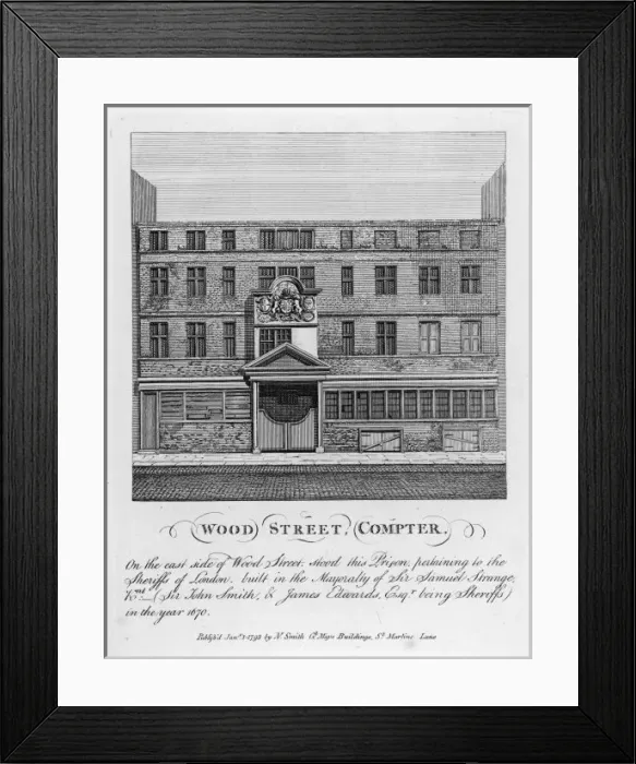 Framed Print : Wood Street Compter Framed Print : Wood Street Compter