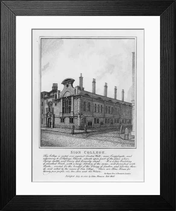 Framed Print : London / Sion College Framed Print : London / Sion College