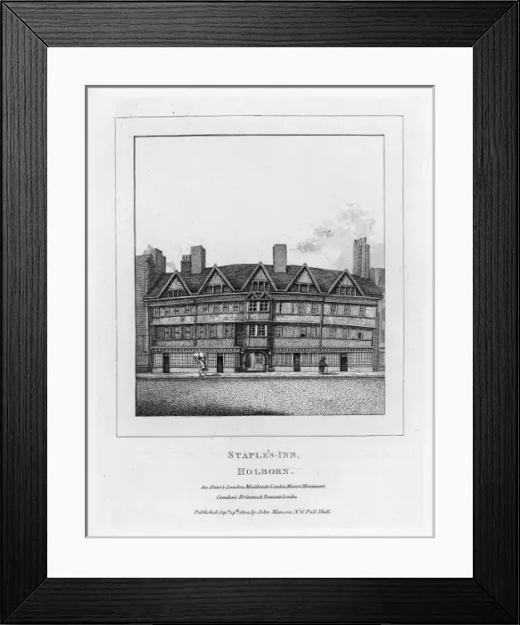 Framed Print : London / Staples Inn Framed Print : London / Staples Inn