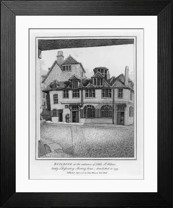 Framed Print : 16th Century Town House Framed Print : 16th Century Town House