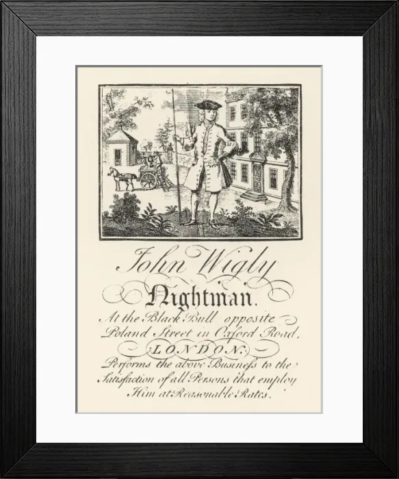 Framed Print : London Nightman Framed Print : London Nightman