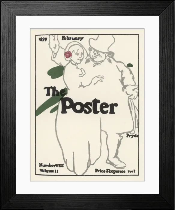 Framed Print : James Pryde Poster