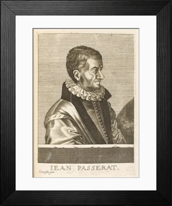 Framed Print : Jean Passerat Framed Print : Jean Passerat