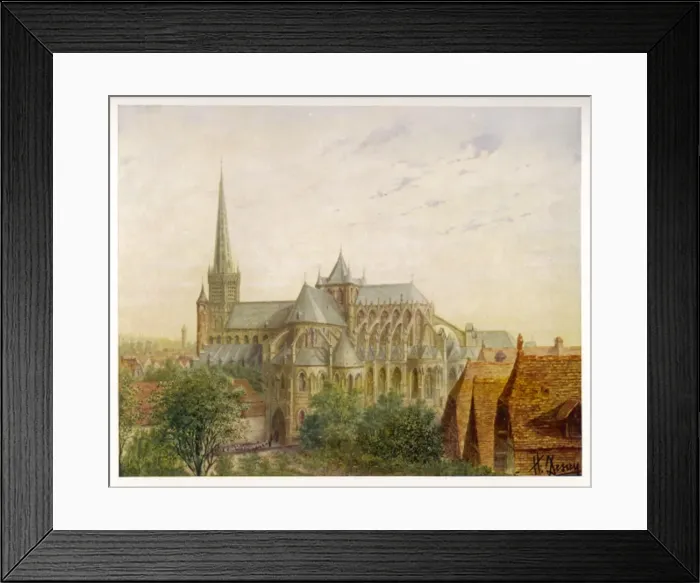 Framed Print : Cambrai Cathedral Framed Print : Cambrai Cathedral