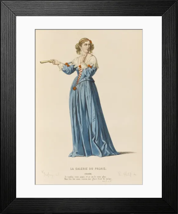 Framed Print : WOMAN, 1634