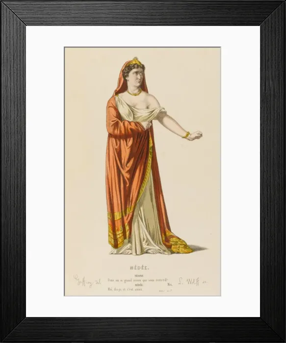 Framed Print : Corneille / Medee Framed Print : Corneille / Medee
