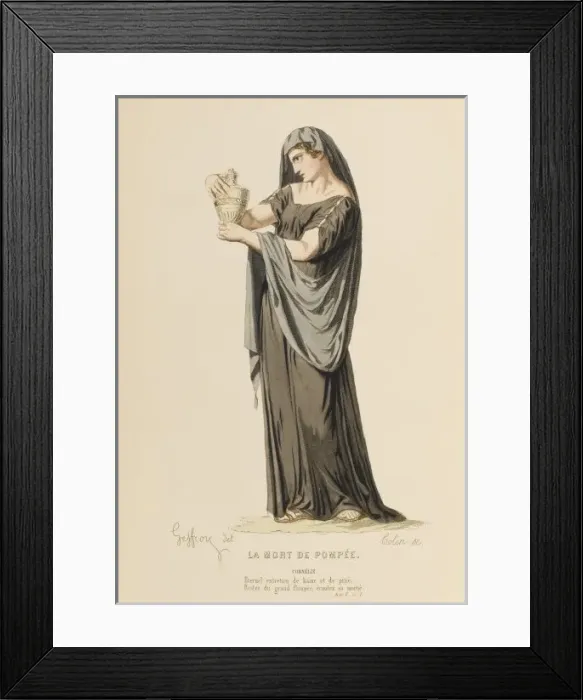 Framed Print : Corneille / Pompee Framed Print : Corneille / Pompee