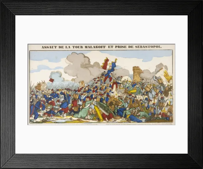 Framed Print : Allies Take Sebastopol Framed Print : Allies Take Sebastopol