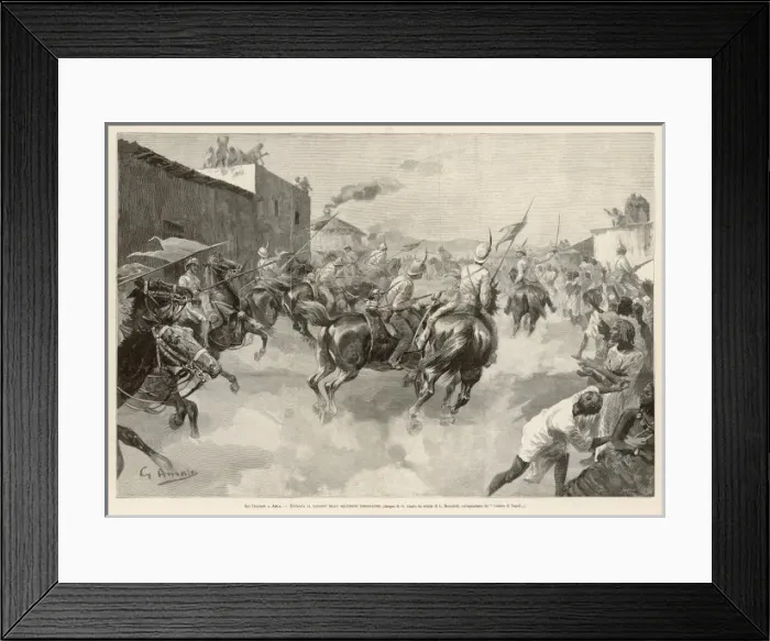 Framed Print : Italians in Ethiopia Framed Print : Italians in Ethiopia