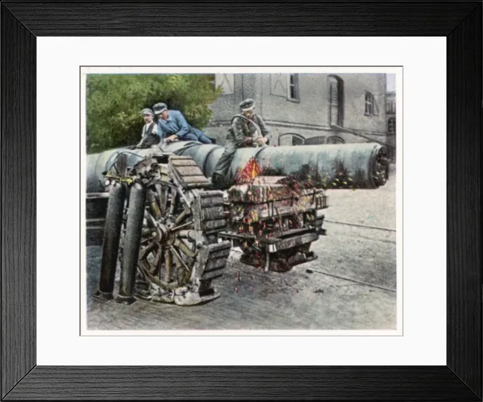 Framed Print : Destruction of Weapons Framed Print : Destruction of Weapons