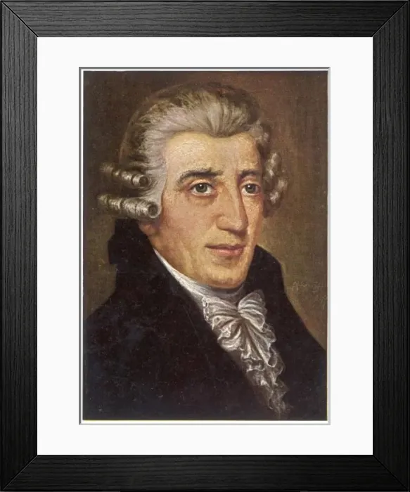 Framed Print : Joseph Haydn / Schindler Framed Print : Joseph Haydn / Schindler