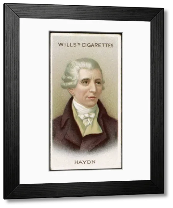 Framed Print : Joseph Haydn / Wills Cig Framed Print : Joseph Haydn / Wills Cig