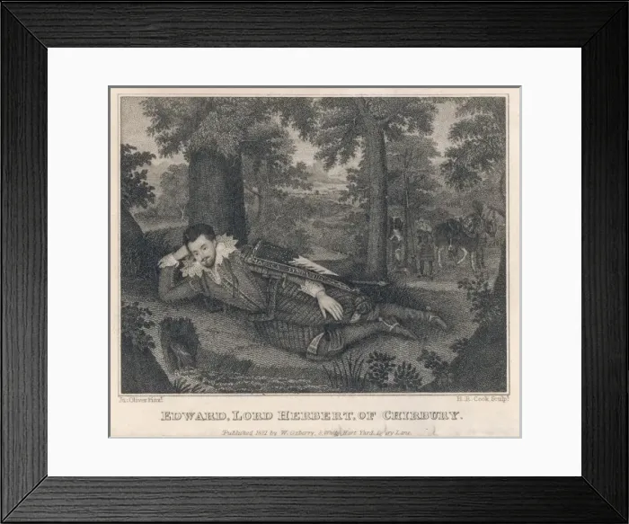 Framed Print : Herbert of Cherbury Framed Print : Herbert of Cherbury