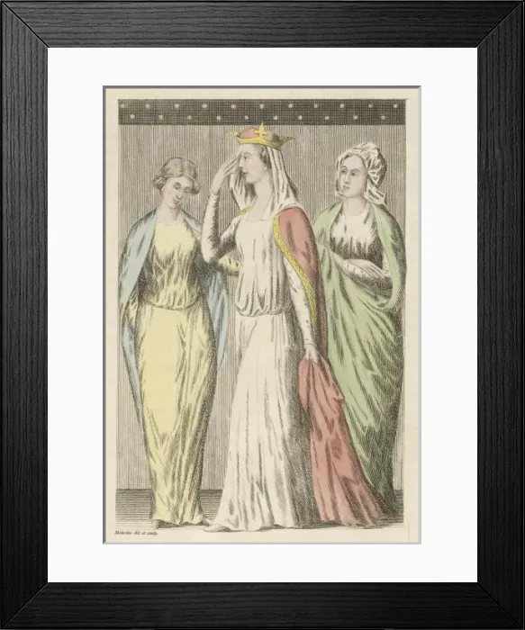 Framed Print : Costume / Women 1053 Framed Print : Costume / Women 1053