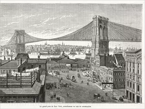 New York  /  Brooklyn Bridge
