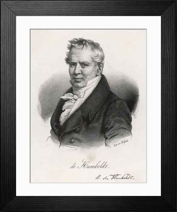 Framed Print : Humboldt / Delpech Framed Print : Humboldt / Delpech