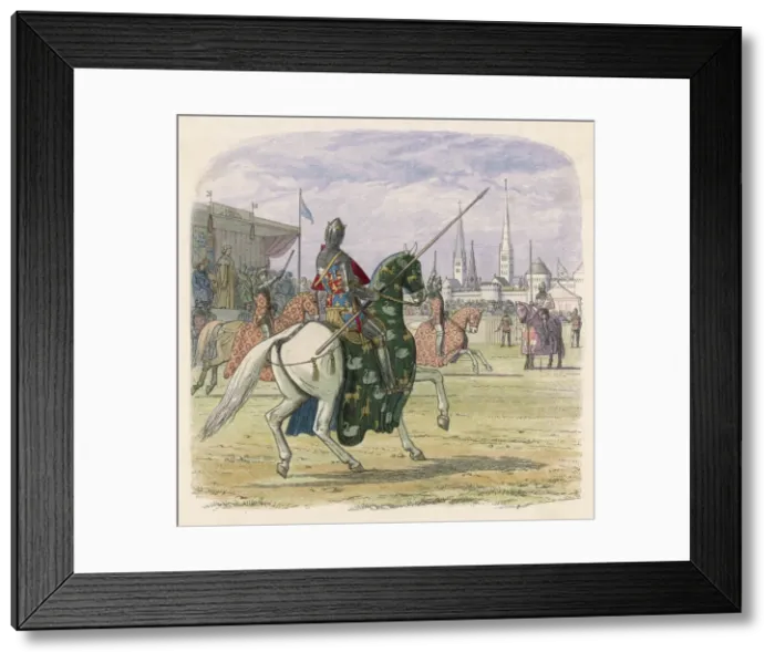 Framed Print : Richard II at Coventry Framed Print : Richard II at Coventry
