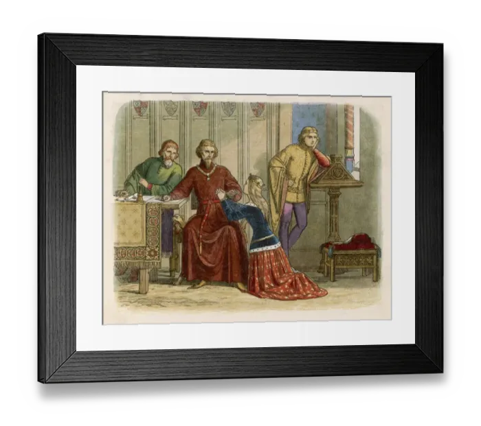 Framed Print : Queen Anne  /  Gloucester