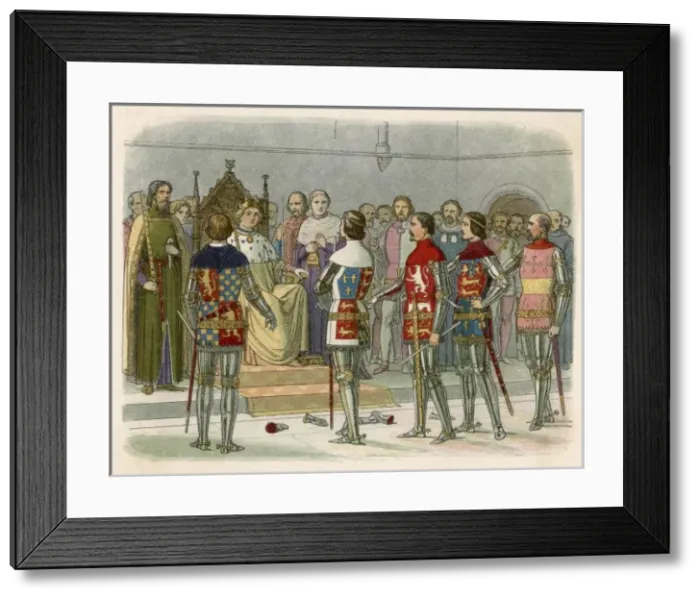 Framed Print : Richard II & Appeal Framed Print : Richard II & Appeal