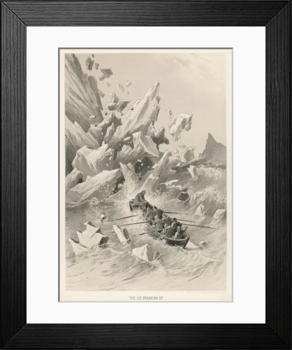 Framed Print : Franklin / Land Expedition Framed Print : Franklin / Land Expedition