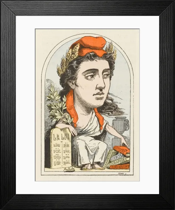 Framed Print : Aimee Desiree Republique Framed Print : Aimee Desiree Republique