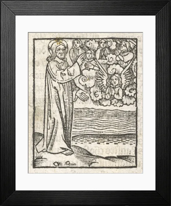 Framed Print : 2nd Day of Creation Framed Print : 2nd Day of Creation