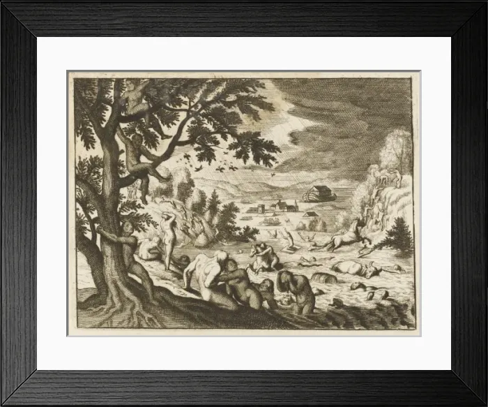 Framed Print : THE DELUGE Framed Print : THE DELUGE