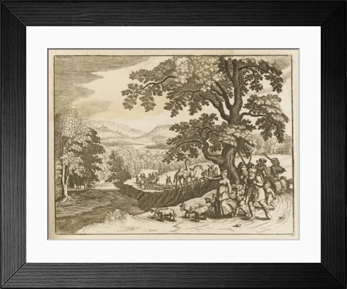 Framed Print : Abraham and Lot Quarrel Framed Print : Abraham and Lot Quarrel