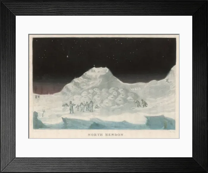 Framed Print : Ross / Boothian Cottages Framed Print : Ross / Boothian Cottages